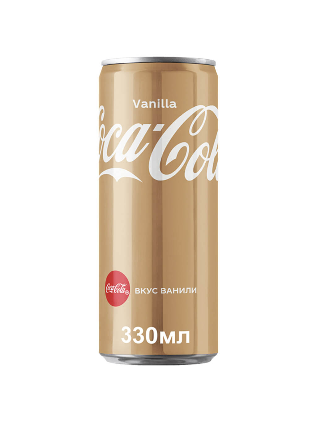 картинка Coca-Cola Vanilla Кока-кола Ванила банка 0,33 л газированный напиток (24 шт)