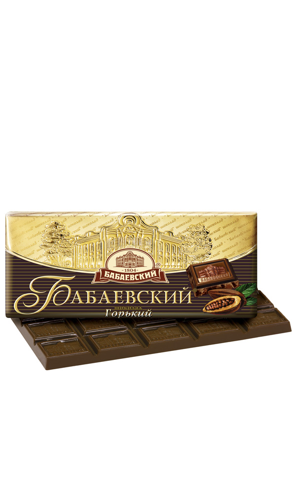 картинка Шоколад Бабаевский горький 100 гр.