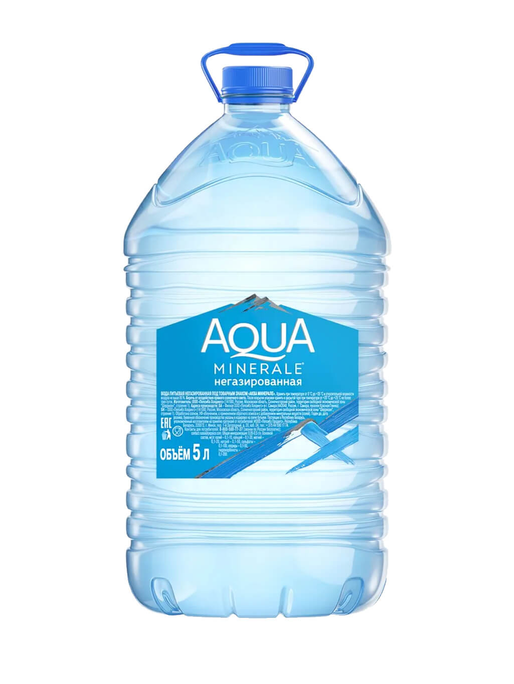 картинка Аква Минерале Aqua Minerale Вода питьевая негазированная 5 л ПЭТ (4 штуки)