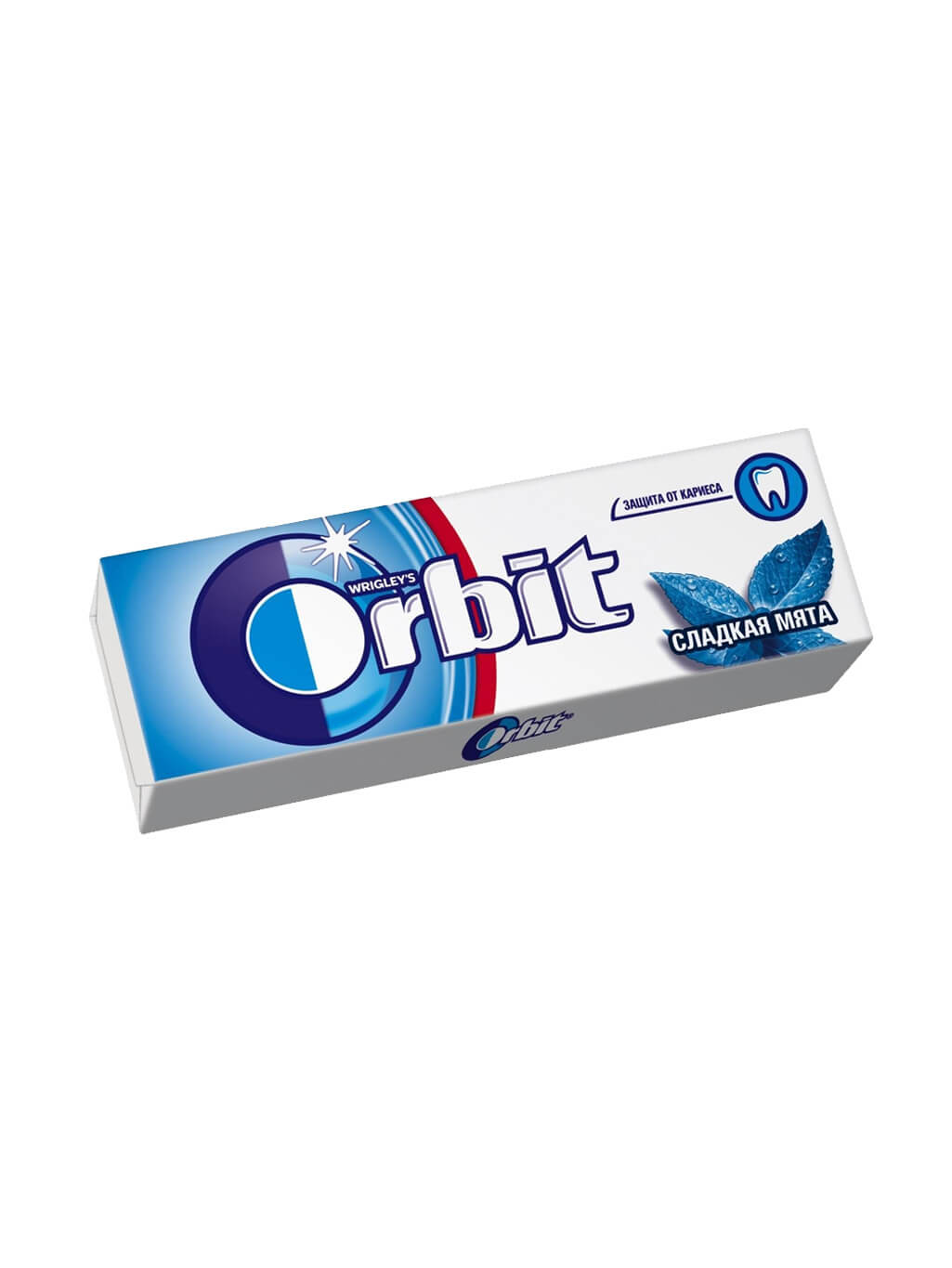 картинка Жевательная резинка Orbit Орбит Сладкая мята без сахара 13,6 гр