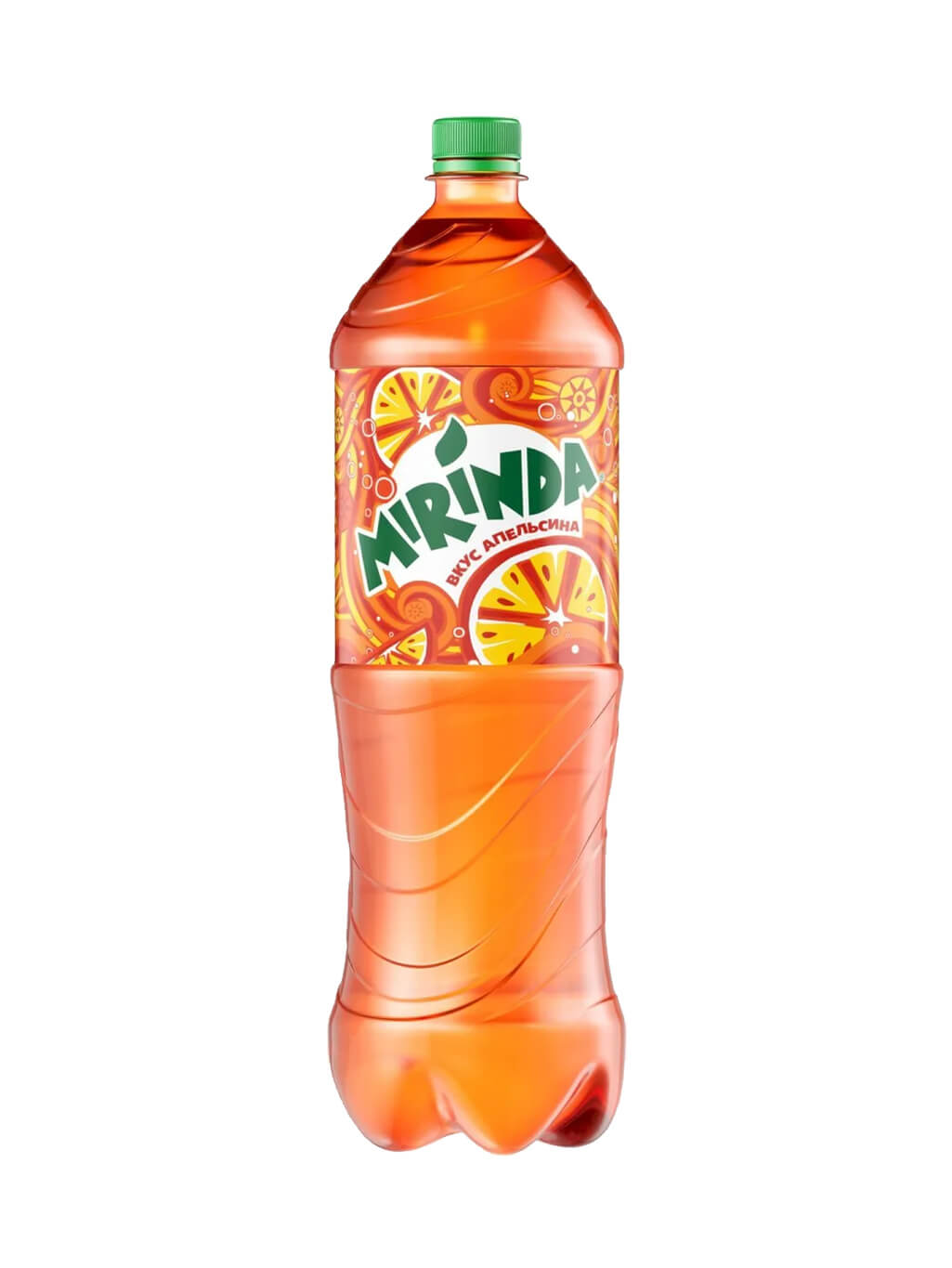 картинка Mirinda Миринда Апельсин напиток сильногазированный 1,5 л ПЭТ (6 штук)