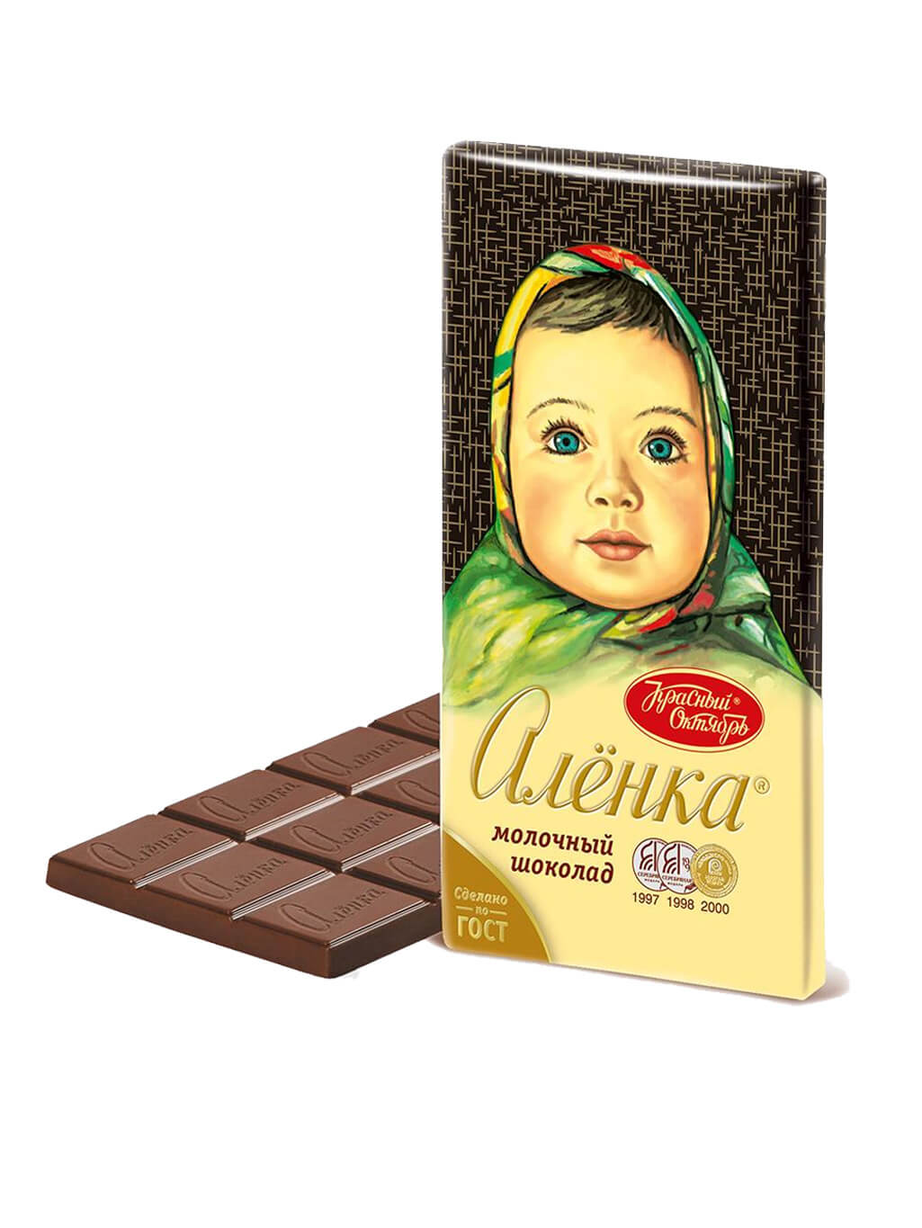 картинка Шоколад молочный Алёнка плитка 90 гр