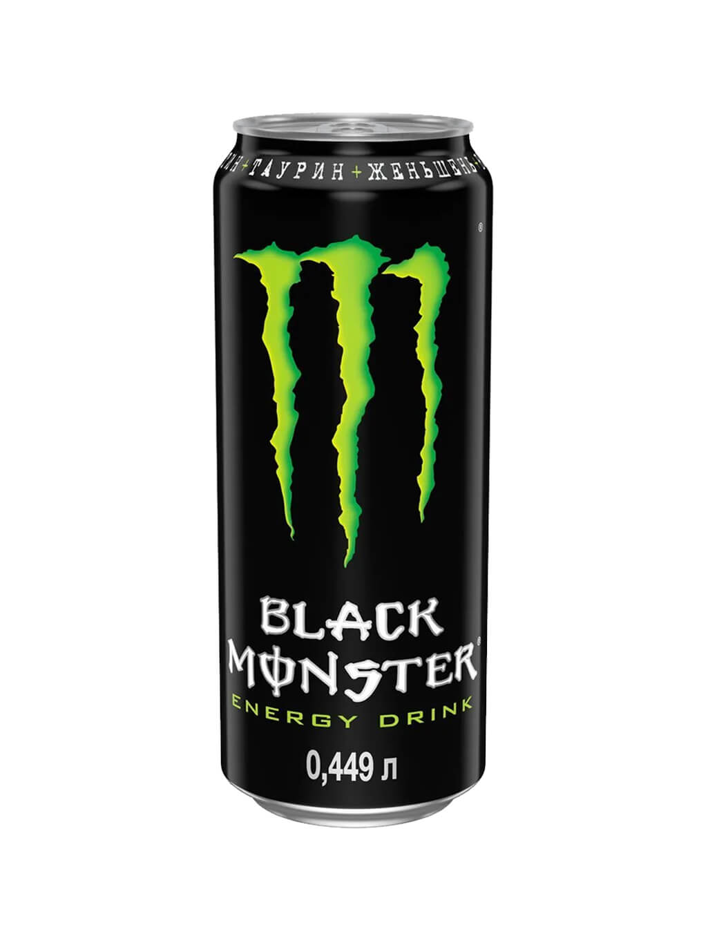 картинка Black Monster Energy Черный монстр энергетический напиток Таурин женьшень банка 500 мл