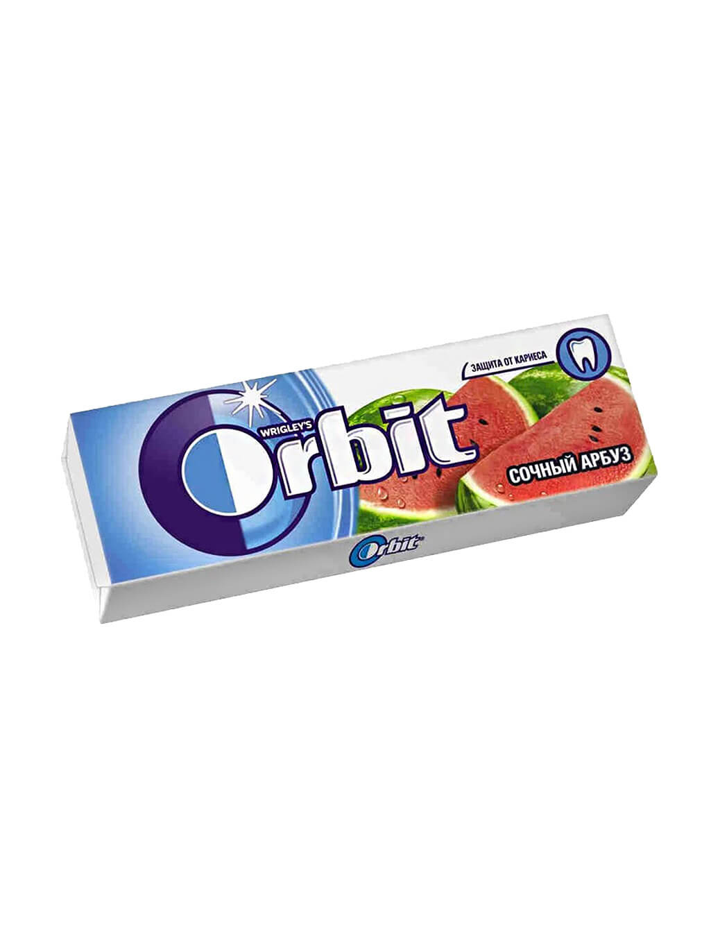 картинка Жевательная резинка Orbit Орбит Вкус Сочный арбуз без сахара 13,6 гр