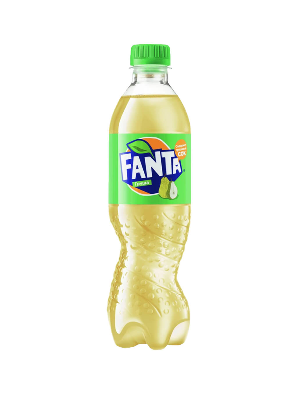 картинка Fanta Фанта груша ПЭТ 0,5 л газированный напиток (24 шт)