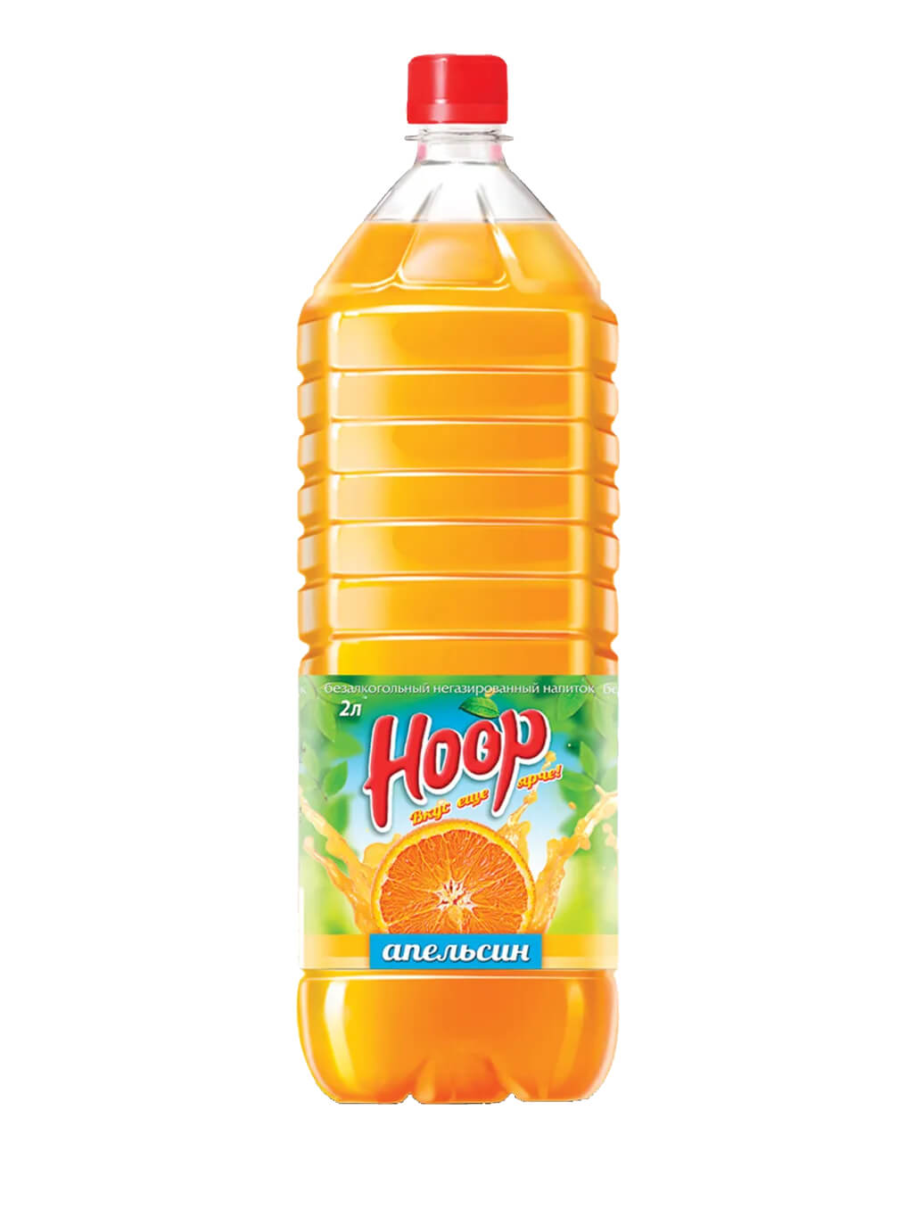 картинка HOOP негазированный безалкогольный напиток апельсин (2л х 6)