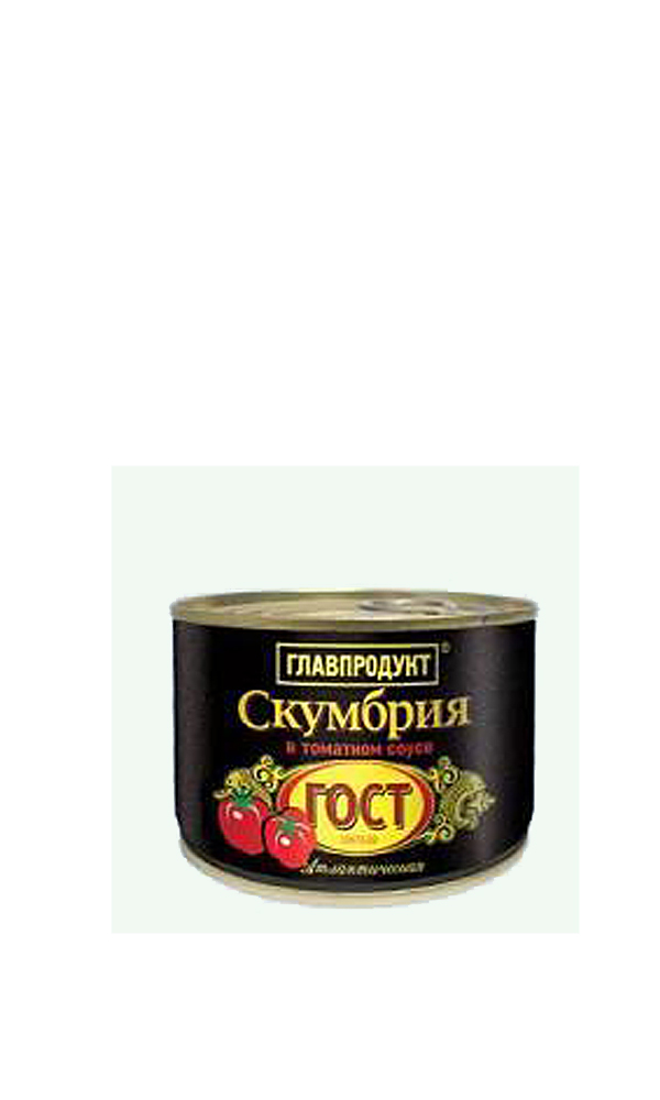 картинка Скумбрия атлантическая в томатном соусе (ГП №6 ЛИТ)(уп.24), 250г.
