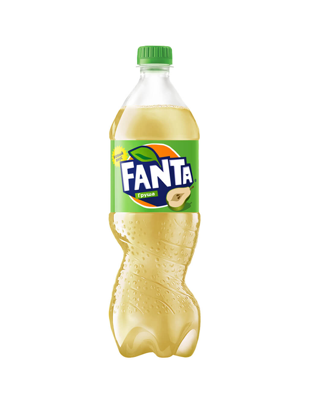 картинка Fanta Фанта груша ПЭТ 0,9 л газированный напиток (12 шт)