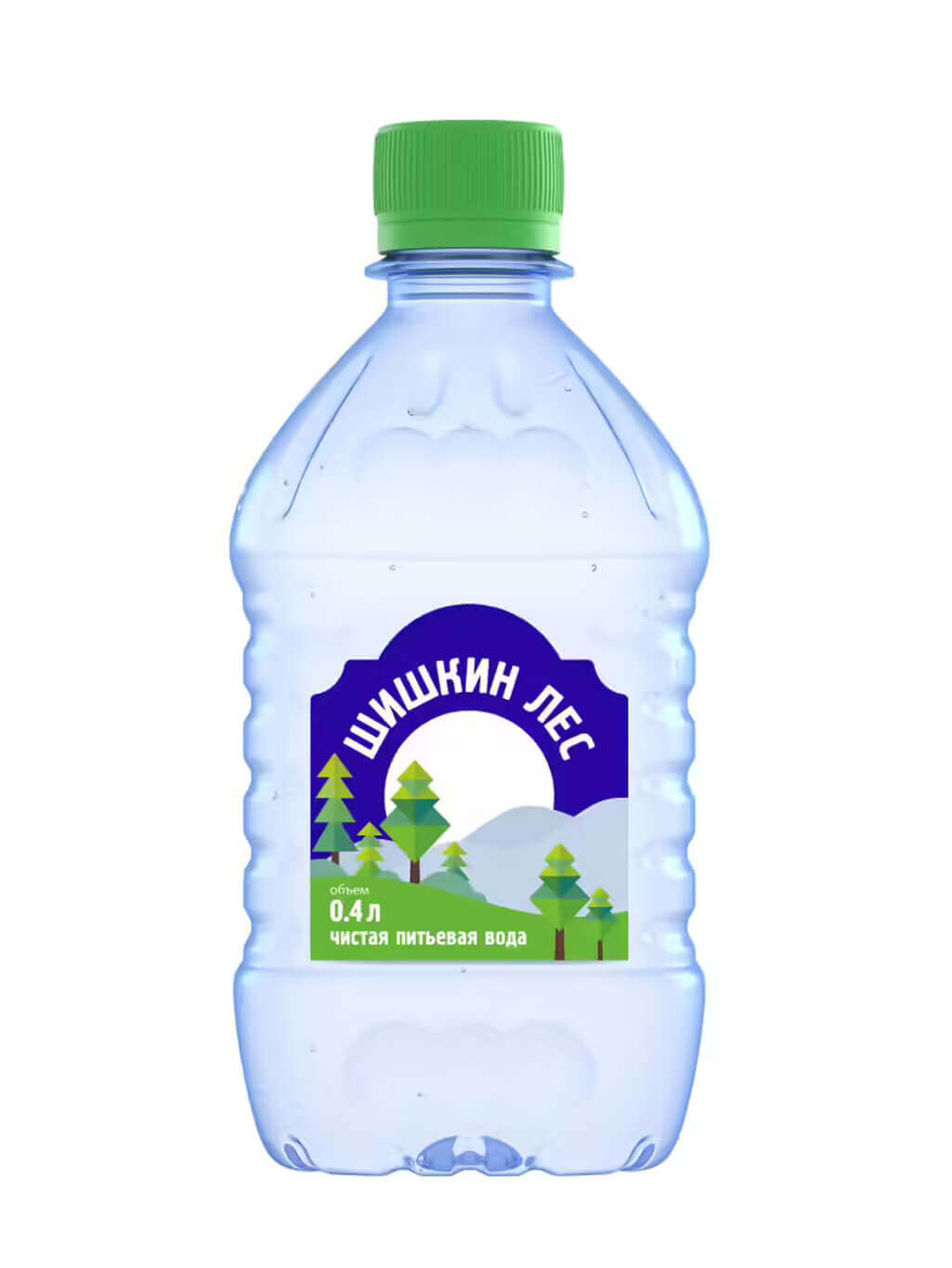 картинка Шишкин лес вода питьевая негазированная 400 мл бутылка ПЭТ