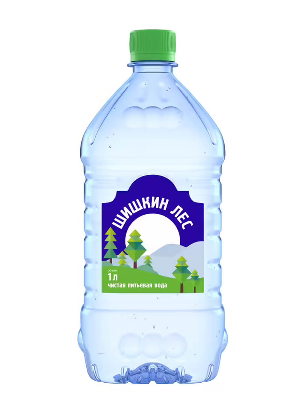 картинка Шишкин лес вода питьевая негазированная 1 л бутылка ПЭТ