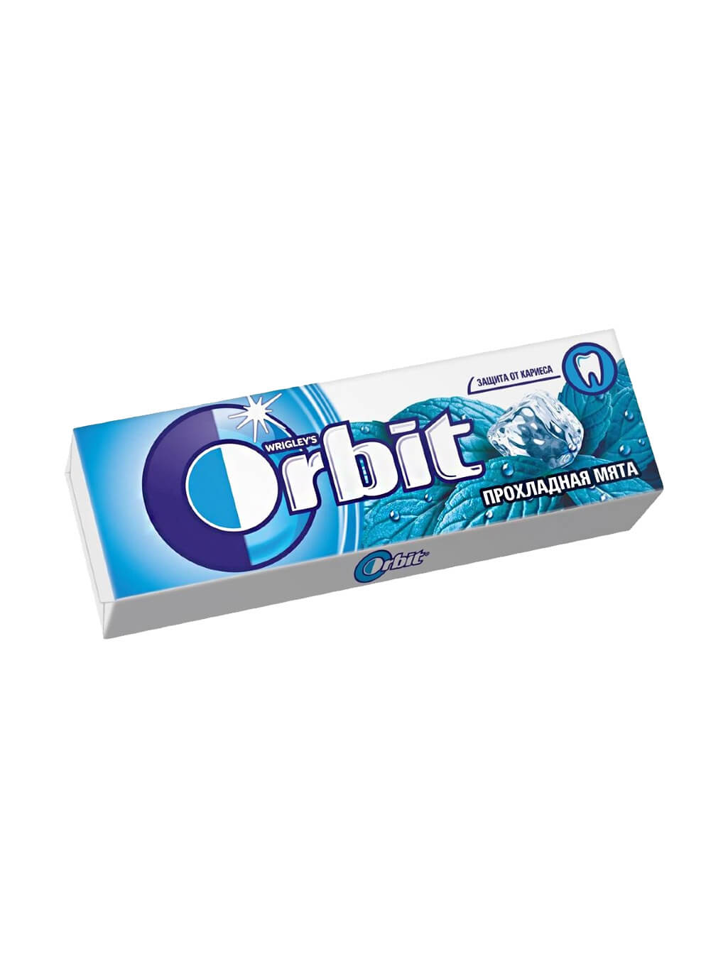 картинка Жевательная резинка Orbit Орбит Прохладная мята без сахара 13,6 гр