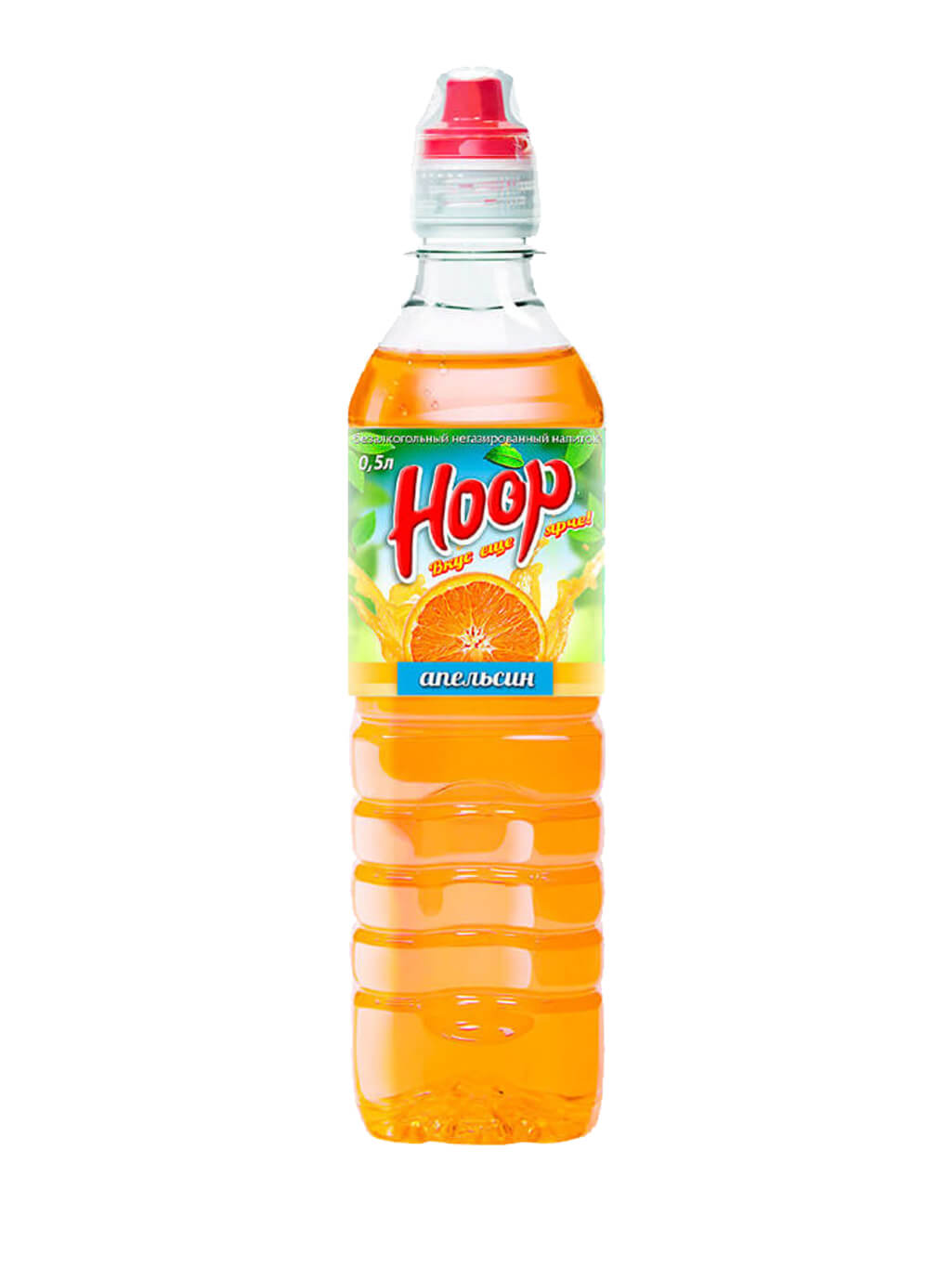 картинка HOOP негазированный безалкогольный напиток апельсин (0,5х12)