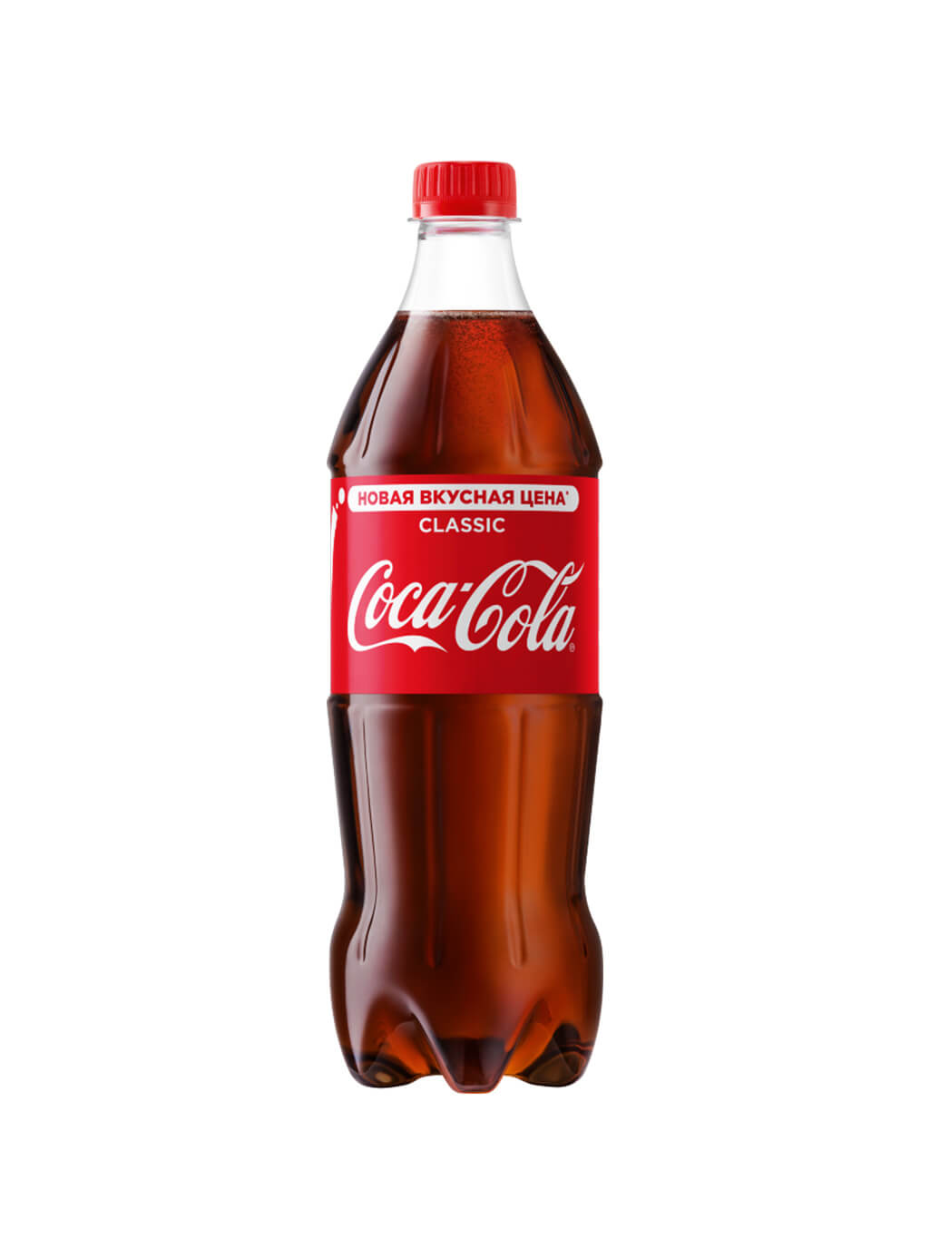 картинка Coca-Cola Classic Кока-Кола Классическая ПЭТ 0,9 л газированный напиток (12 шт)