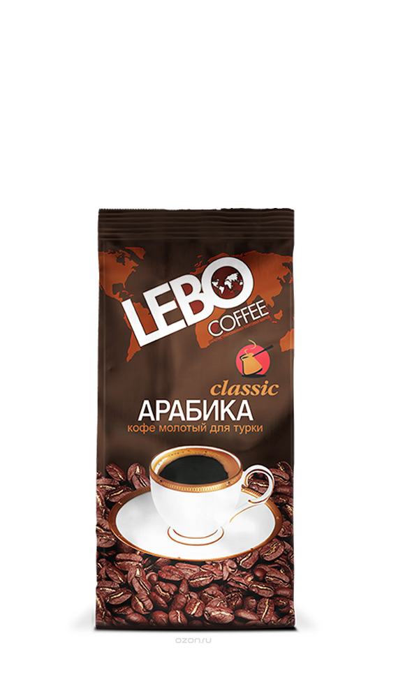 картинка Кофе мол. "LEBO сlassic" турка 100 г.