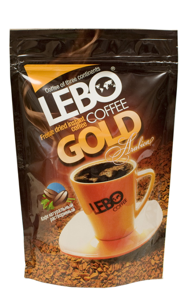 картинка Кофе зерно "LEBO Gold" 500 г.