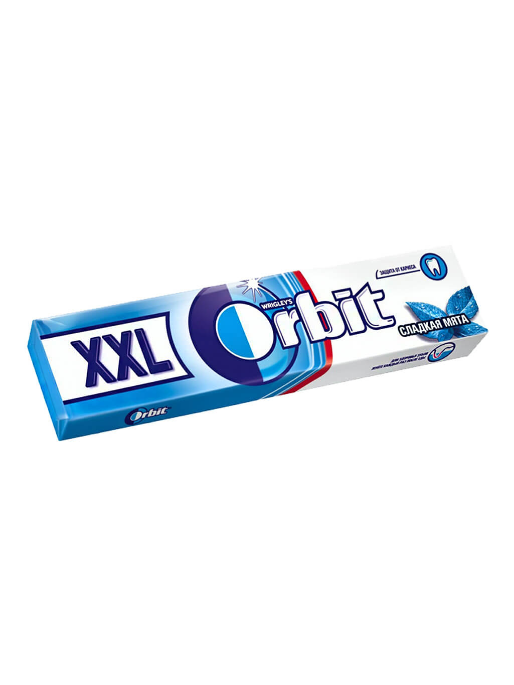 картинка Жевательная резинка Orbit White XXL Орбит Сладкая мята без сахара 20,4 гр