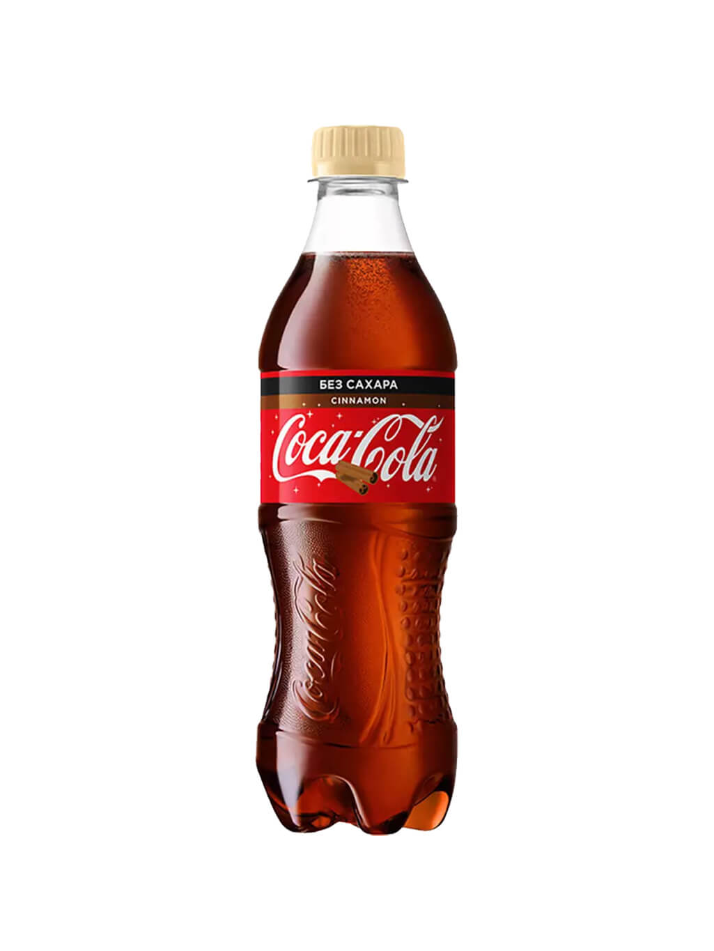 картинка Coca-Cola Cinnamon Zero Кока-Кола Корица Зеро ПЭТ 0,5 л газированный напиток (24 шт)
