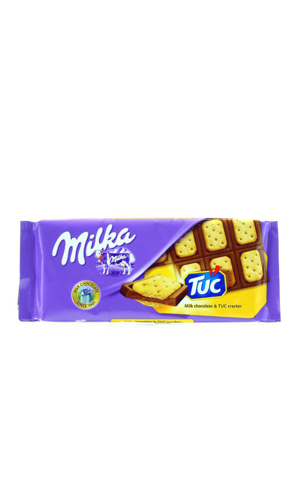 картинка Милка Шоколад с Печеньем 87г.  Mini Tuc (300) 