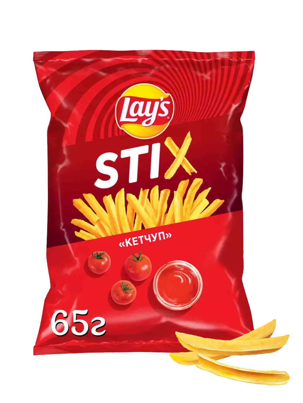 картинка Лэйс Lay's Stix Палочки чипсы картофельные Кетчуп 65 гр