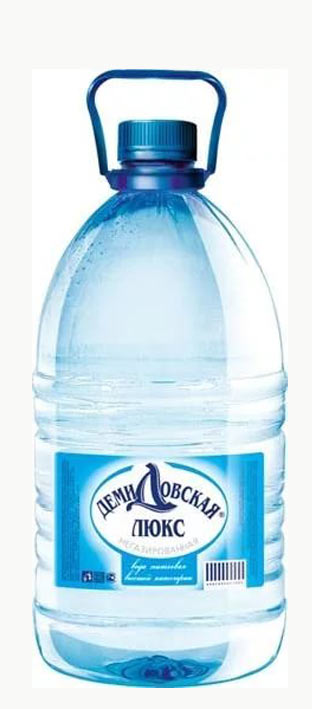картинка  Вода питьевая Демидовская Люкс 5л