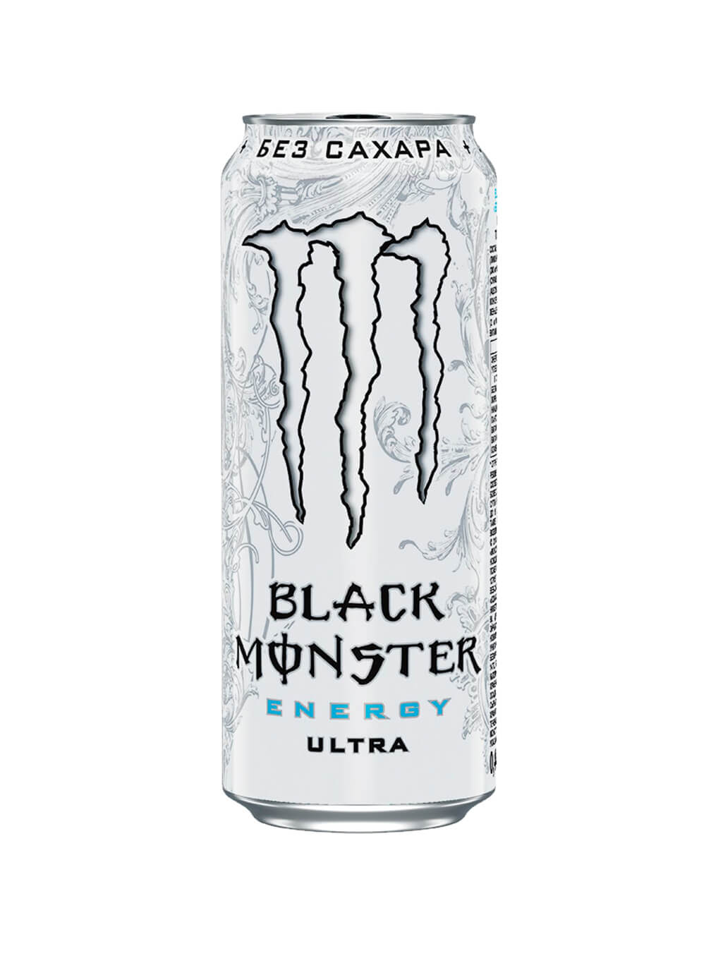 картинка Black Monster Ultra Черный монстр Ультра энергетический напиток без сахара банка 500 мл