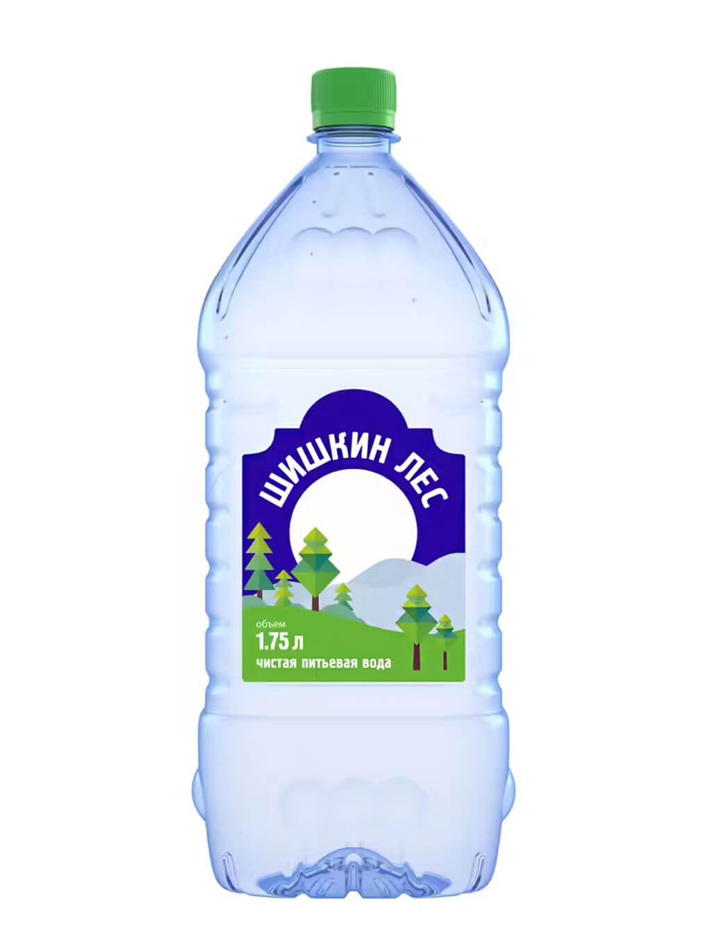 картинка Шишкин лес вода питьевая негазированная 1,75 л бутылка ПЭТ