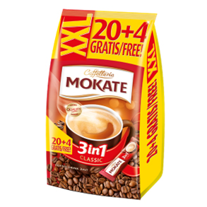 картинка Быстрорастворимый кофе«Мокатэ»«3 в 1XXL» 24*18г