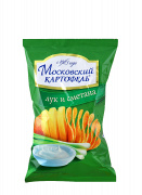 Картофель Московский хруст. со вкусом лука и сметаны 70г